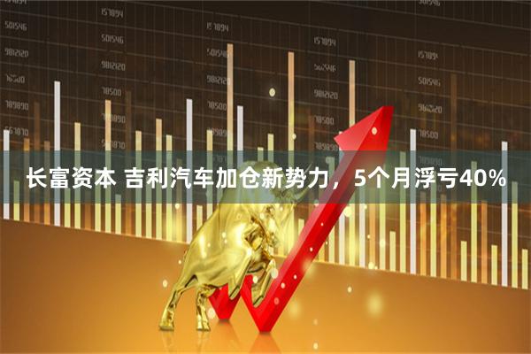 长富资本 吉利汽车加仓新势力，5个月浮亏40%