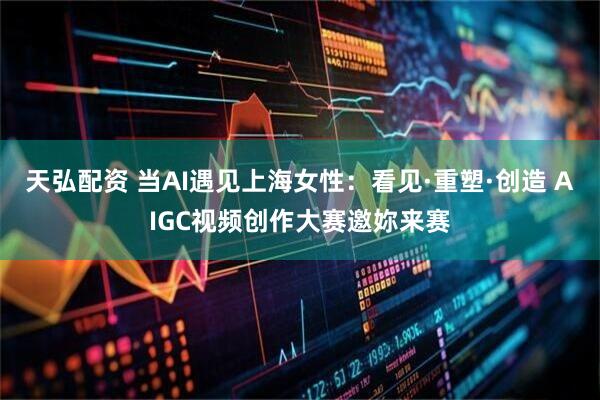 天弘配资 当AI遇见上海女性：看见·重塑·创造 AIGC视频创作大赛邀妳来赛